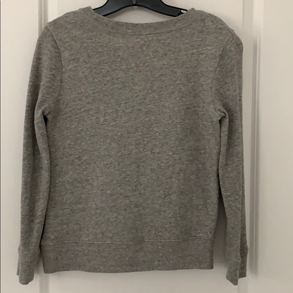 SALE!!J. CREW SHIMMERY APPLIQUÉ SWEATSHIRT - Picture 7 of 13